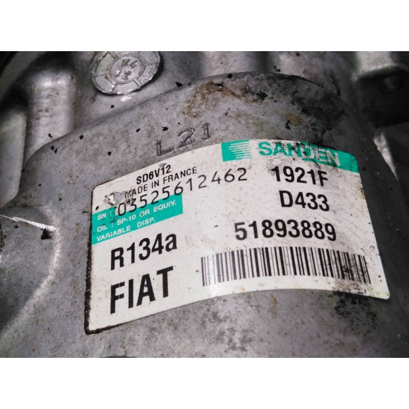 Recambio de compresor aire acondicionado para opel combo d kasten l1h1 2,4t referencia OEM IAM 51893889  P3-A1-28-3