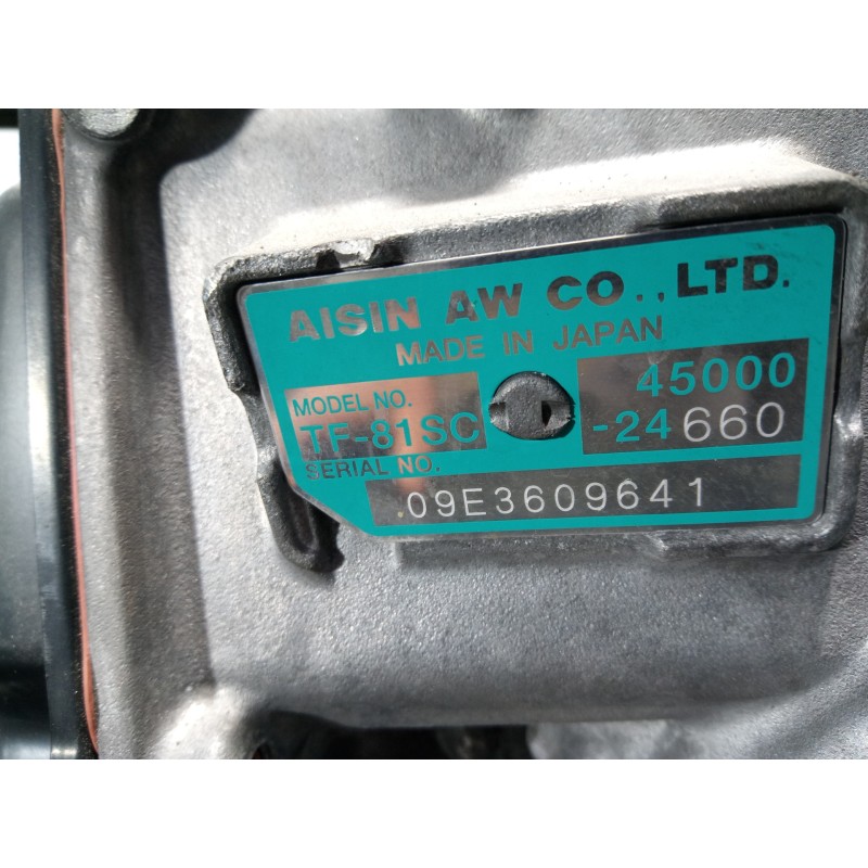 Recambio de caja cambios para hyundai ix55 style referencia OEM IAM TF81SC 4500024660 M1-A3-155