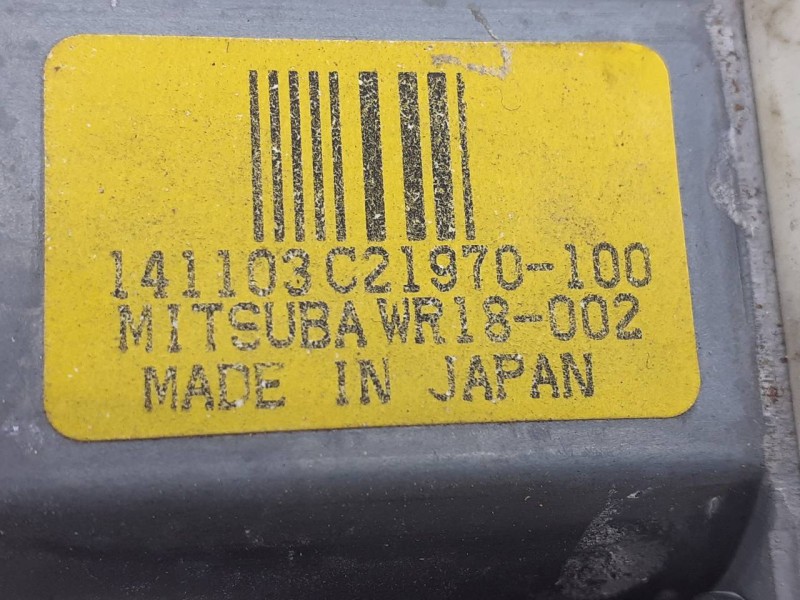 Recambio de elevalunas delantero izquierdo para nissan qashqai (j11) acenta referencia OEM IAM C21970100  E2-A4-5-2