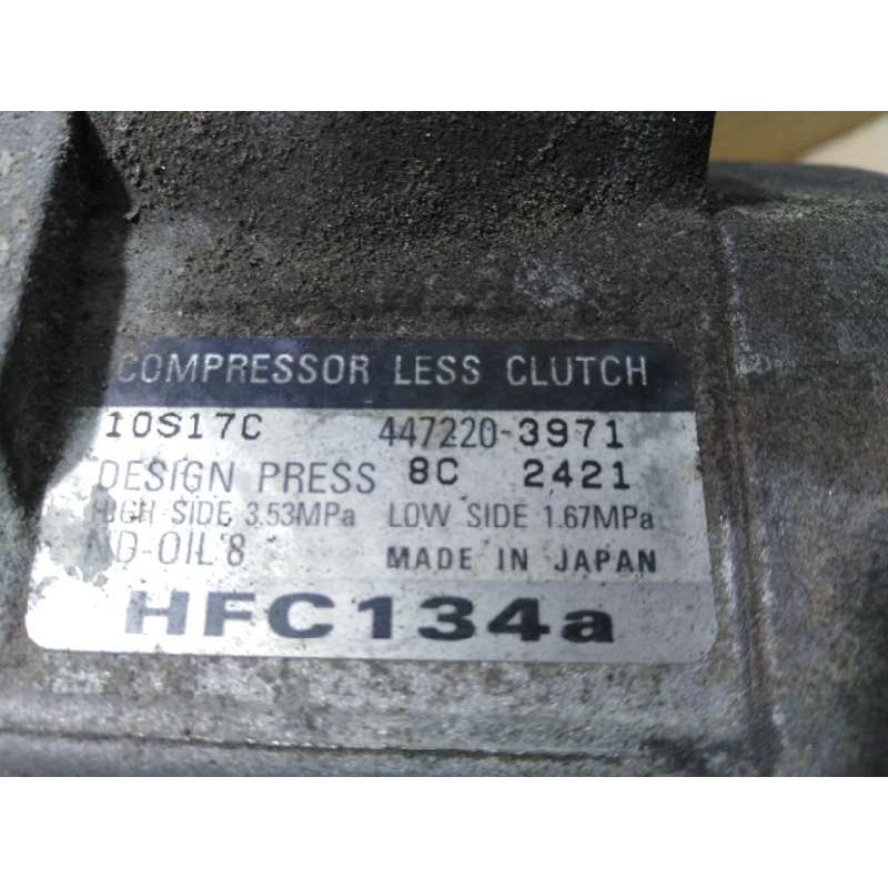 Recambio de compresor aire acondicionado para jeep cherokee (kj) 2.5 crd limited referencia OEM IAM 4472203971 10S17C P3-B2-18-3