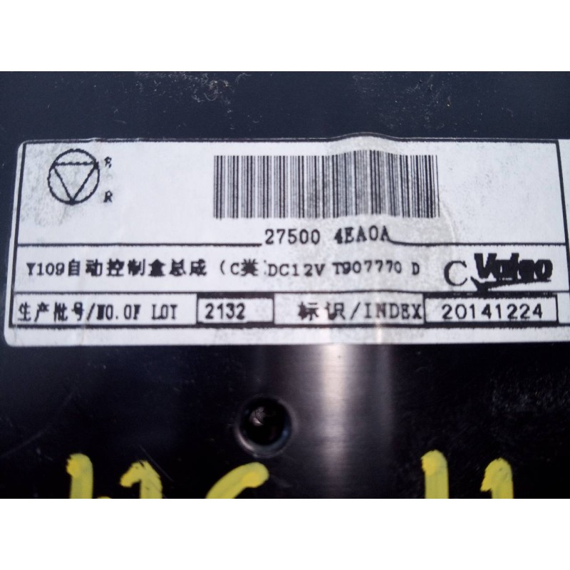 Recambio de mando climatizador para nissan qashqai (j11) acenta referencia OEM IAM 275004EA0A  E3-B4-29-4