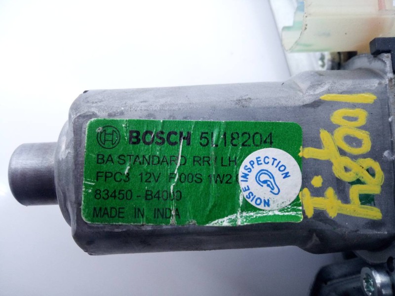 Recambio de elevalunas trasero izquierdo para hyundai i10 tecno referencia OEM IAM 5118204  E2-B5-43-1