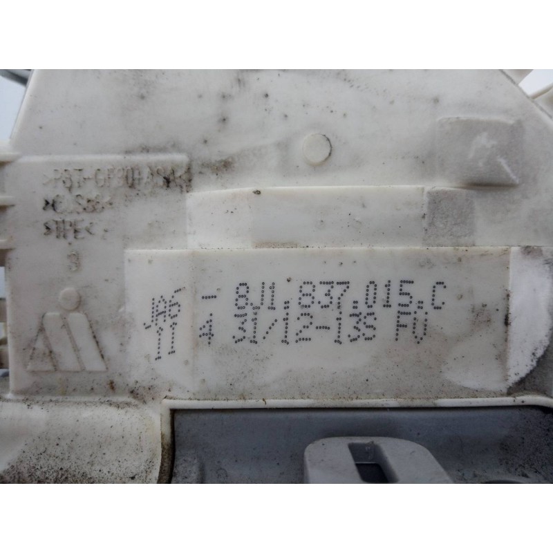 Recambio de cerradura puerta delantera izquierda para audi a5 sportback (8t) 3.0 tdi (150kw) referencia OEM IAM 8J1837015C  E1-B