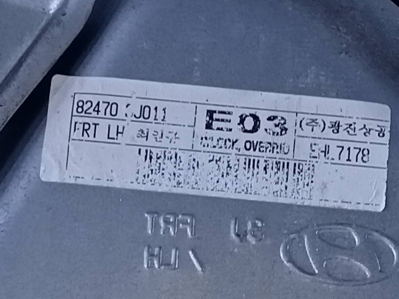 Recambio de elevalunas delantero izquierdo para hyundai ix55 style referencia OEM IAM 824703J011  P2-B3-8