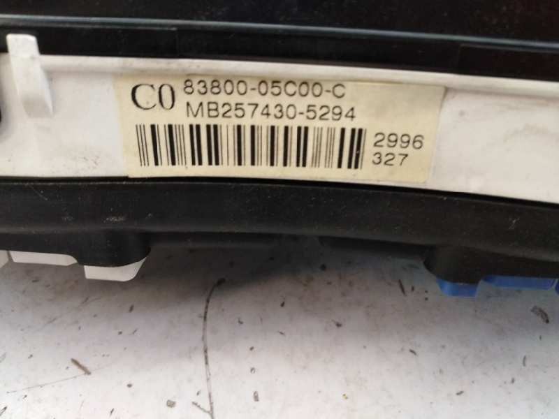 Recambio de cuadro instrumentos para toyota avensis wagon (t25) 2.0 d-4d executive referencia OEM IAM 8380005C00 MB2574305294 E3