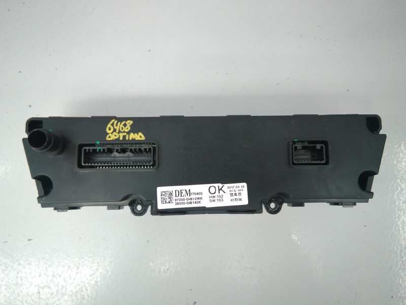 Recambio de mando climatizador para kia optima drive referencia OEM IAM 97250D4812 38000008140 E3-A3-29-4