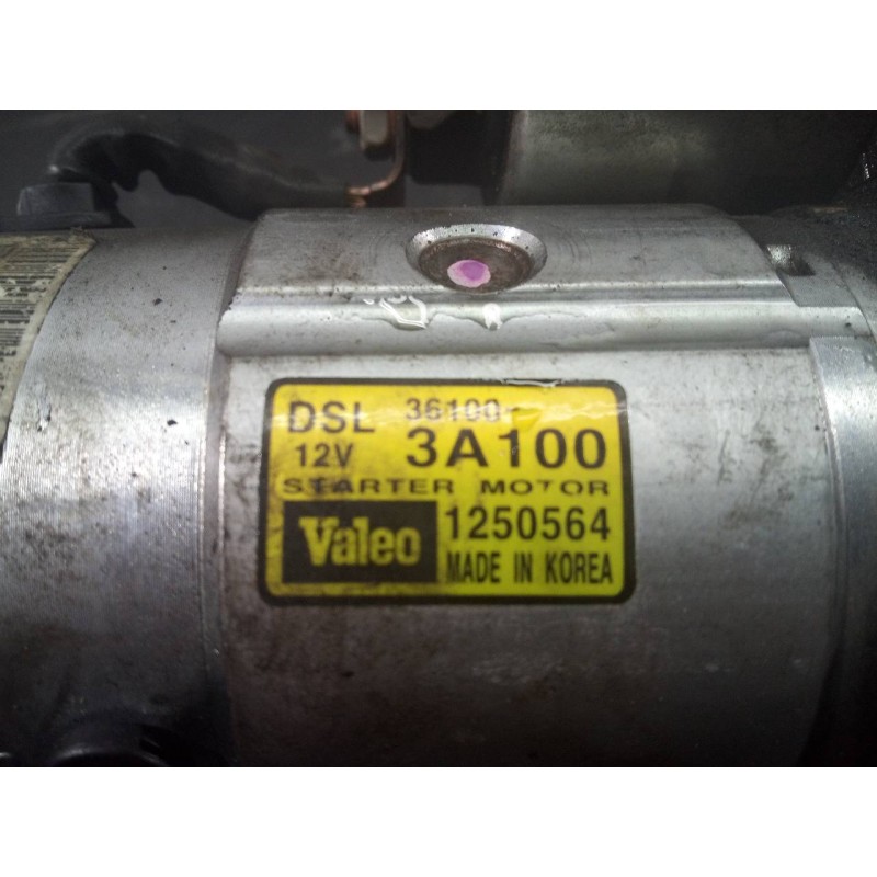 Recambio de motor arranque para hyundai ix55 style referencia OEM IAM 361003A100 1250564 P3-A7-7-3