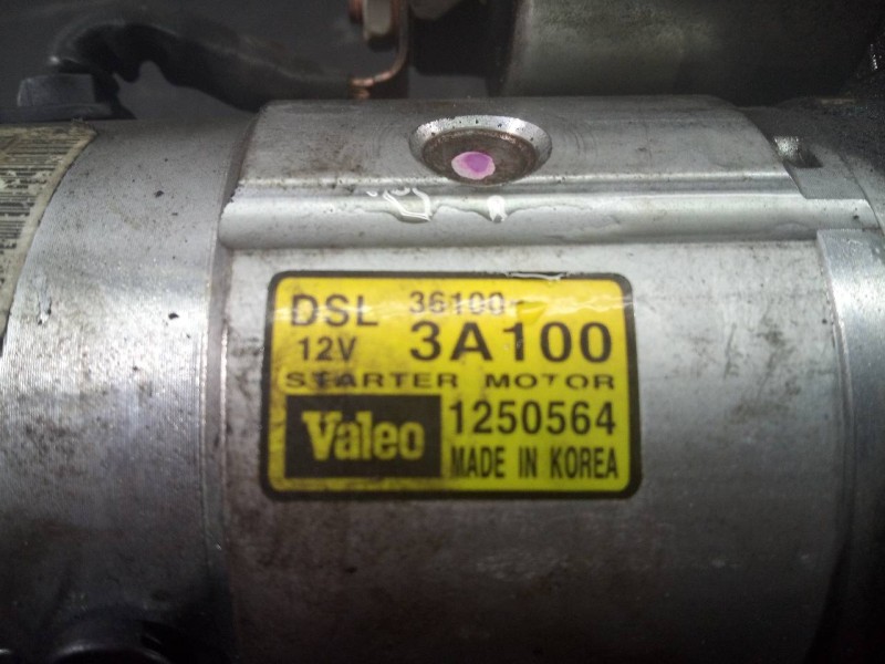 Recambio de motor arranque para hyundai ix55 style referencia OEM IAM 361003A100 1250564 P3-A7-7-3