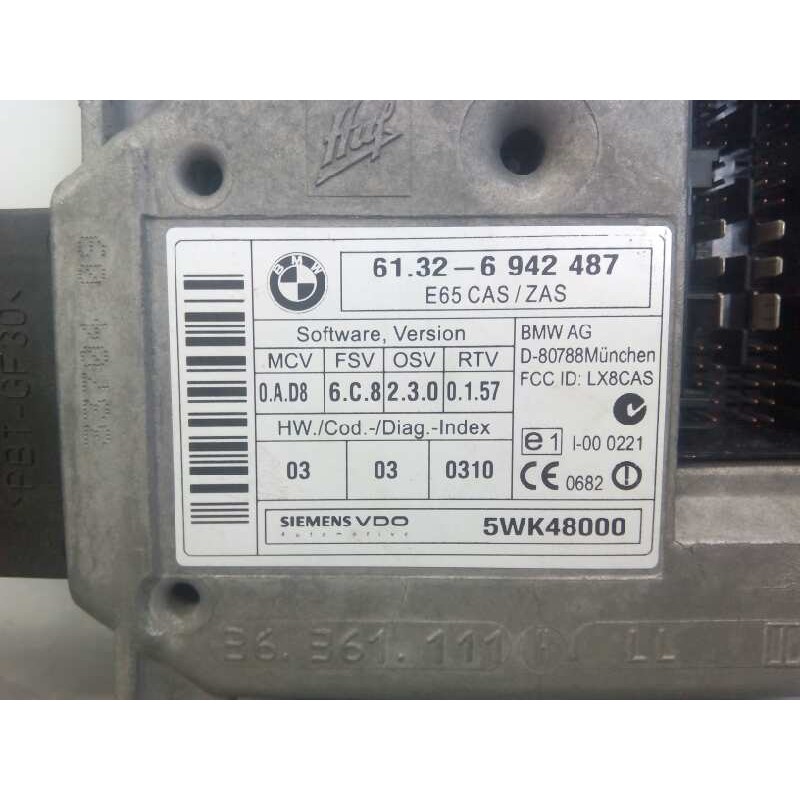 Recambio de antirrobo para bmw serie 7 (e65/e66) 730d referencia OEM IAM 6942487  E1-A3-7-1