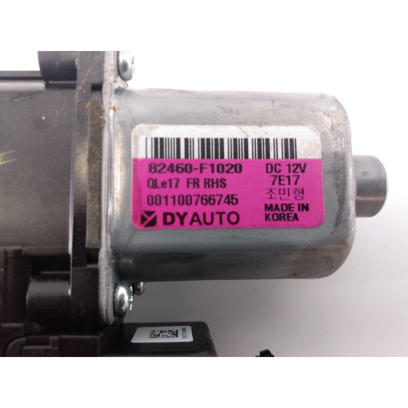 Recambio de motor elevalunas delantero derecho para kia sportage drive 2wd referencia OEM IAM 82460F1020  E2-B5-20-1