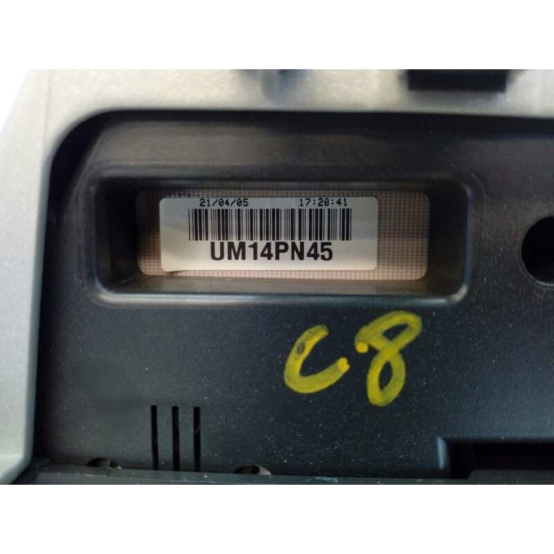 Recambio de cuadro instrumentos para citroën c8 2.2 hdi exclusive referencia OEM IAM 1496274080 UM14PN45 