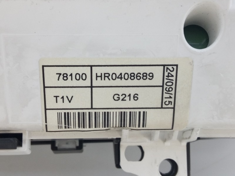 Recambio de cuadro instrumentos para honda cr-v executive 4x4 referencia OEM IAM HR0408689 78100 E2-A2-39-2