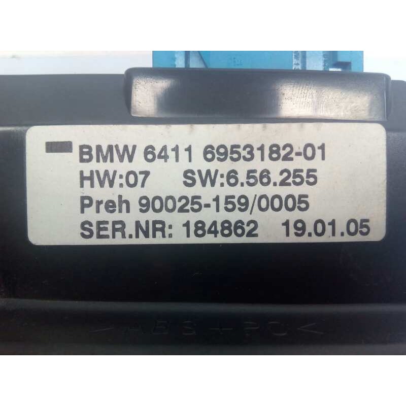 Recambio de mando climatizador para bmw serie 7 (e65/e66) 730d referencia OEM IAM 695318201  E1-A3-7-1