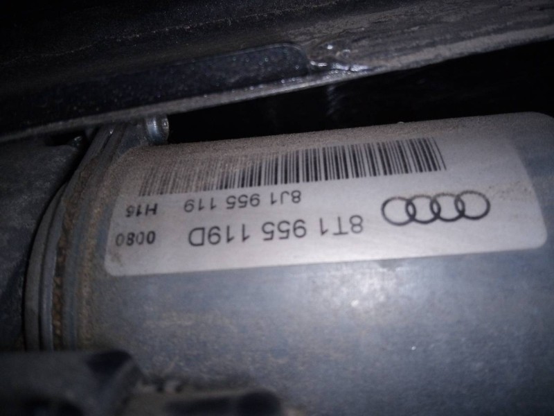 Recambio de motor limpia delantero para audi a5 sportback (8t) 3.0 tdi (150kw) referencia OEM IAM 8T1955119D  
