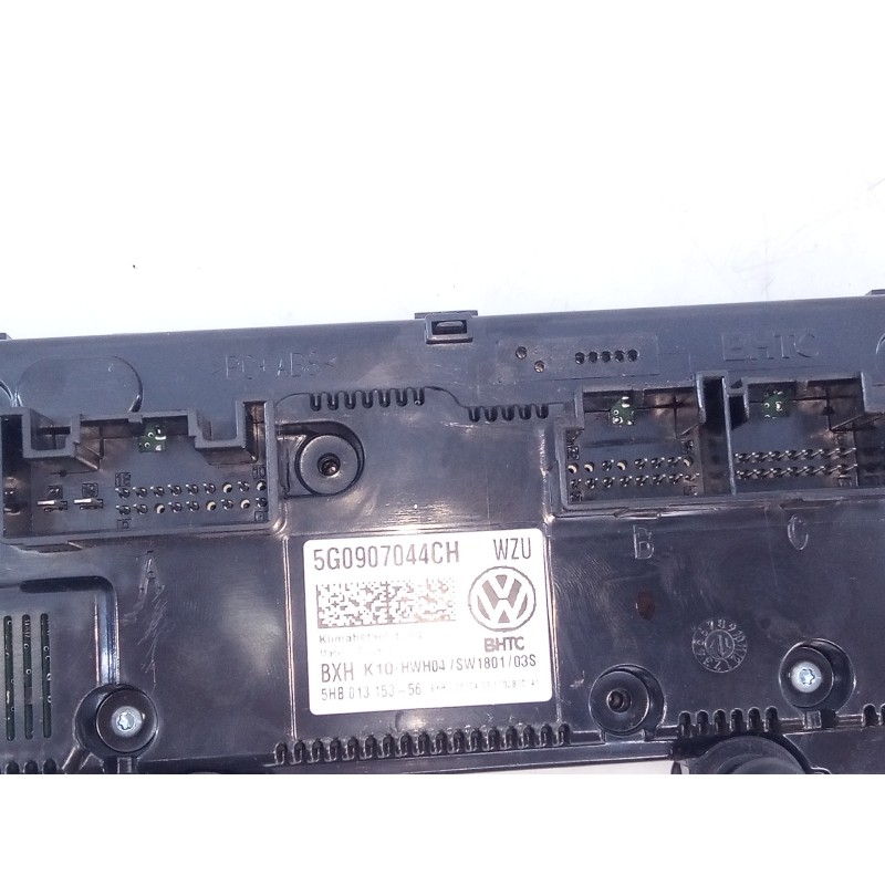 Recambio de mando climatizador para volkswagen touran (5t1) advance bmt referencia OEM IAM 5G0907044CH  E2-A1-19-7
