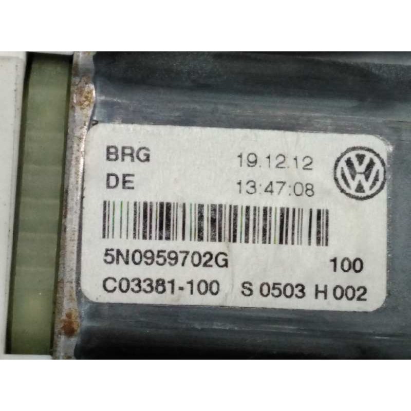 Recambio de motor elevalunas delantero derecho para volkswagen tiguan (5n2) advance bluemotion referencia OEM IAM 3C0959792C 5N0