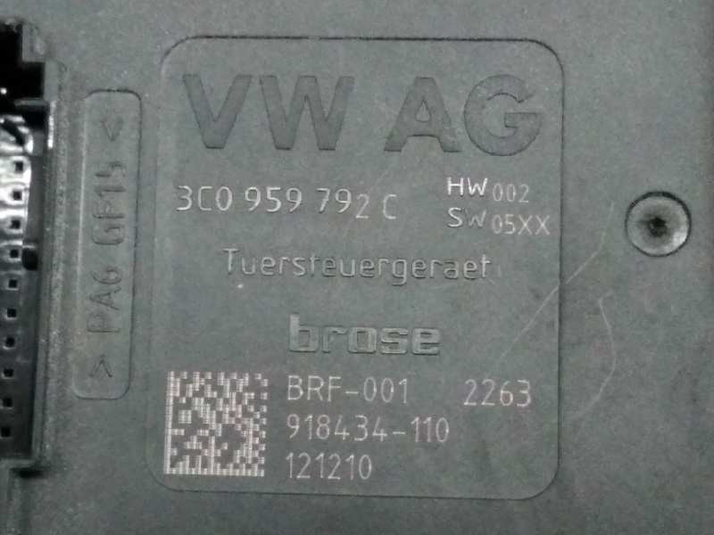 Recambio de motor elevalunas delantero derecho para volkswagen tiguan (5n2) advance bluemotion referencia OEM IAM 3C0959792C 5N0