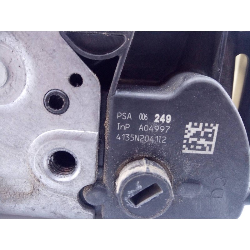 Recambio de cerradura puerta trasera derecha para citroën c3 attraction referencia OEM IAM A04997  E1-A4-39-2