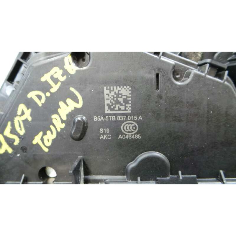 Recambio de cerradura puerta delantera izquierda para volkswagen touran (5t1) advance bmt referencia OEM IAM 5TB837015  E1-B6-36