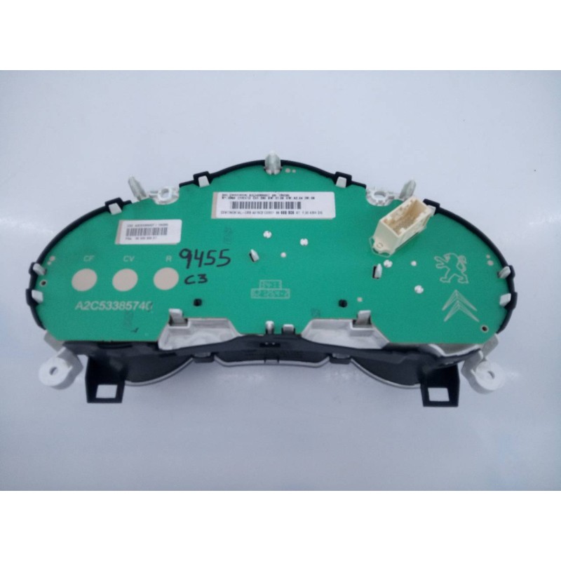 Recambio de cuadro instrumentos para citroën c3 attraction referencia OEM IAM 96668806XT A2C53385827 E3-B2-54-2