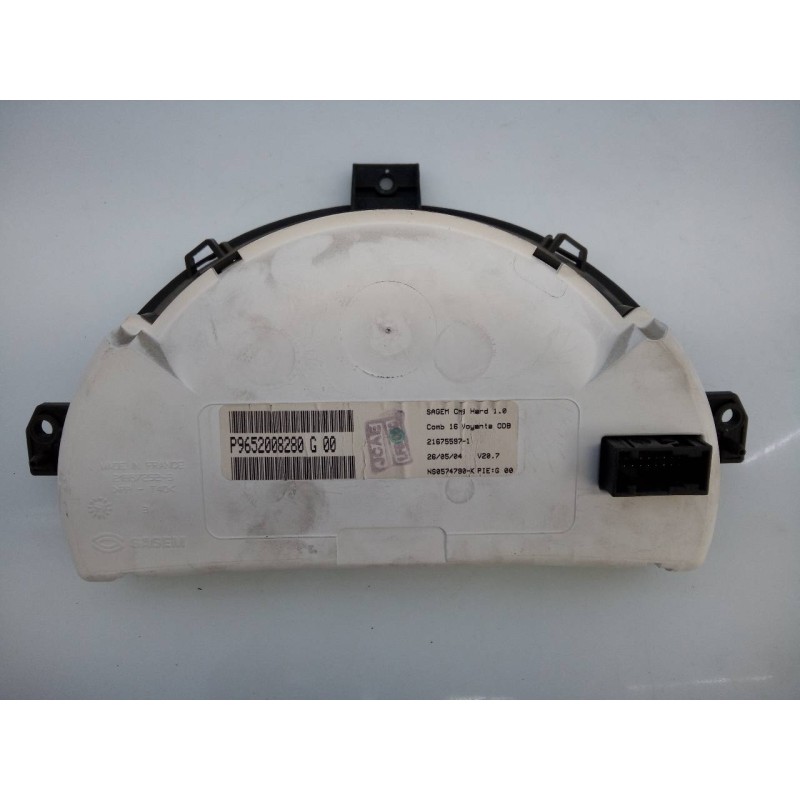 Recambio de cuadro instrumentos para citroën c3 hdi 92 xtr referencia OEM IAM 9652008280 216755971 E3-B2-40-3