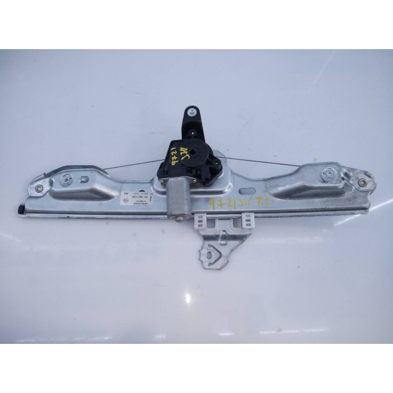 Recambio de elevalunas trasero izquierdo para nissan qashqai (j11) visia referencia OEM IAM 827014EA0A  E2-A4-15-1