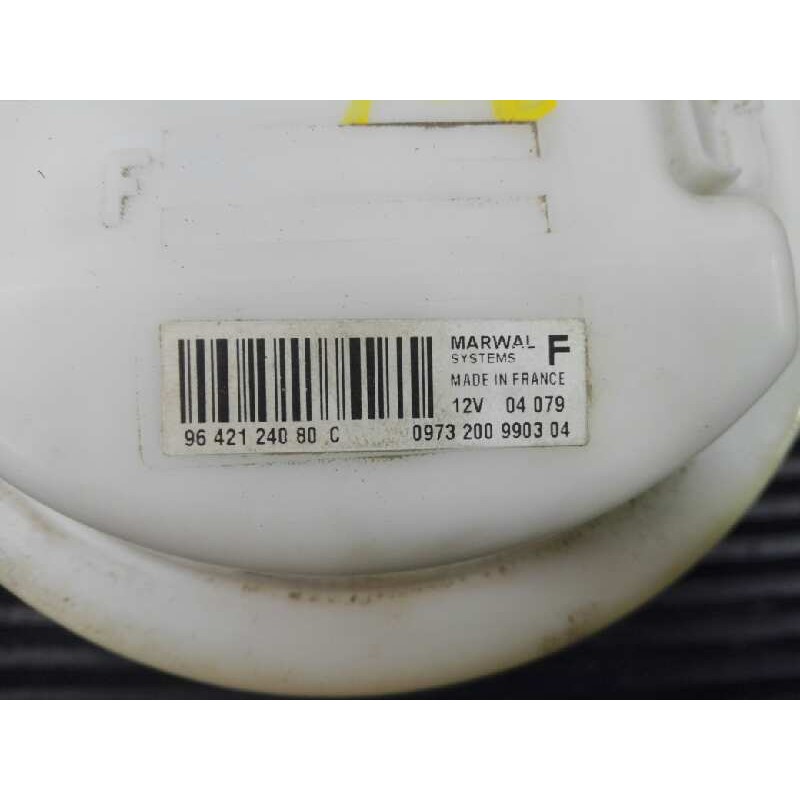 Recambio de aforador para peugeot 206 berlina e-music referencia OEM IAM 9642124080C 0973200990304 P3-A6-24-4