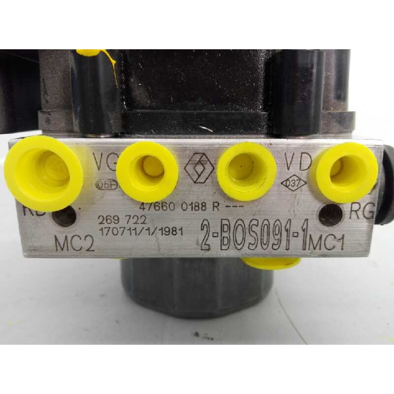 Recambio de abs para renault captur zen referencia OEM IAM 476600188R 17071111981 P3-A8-17-4