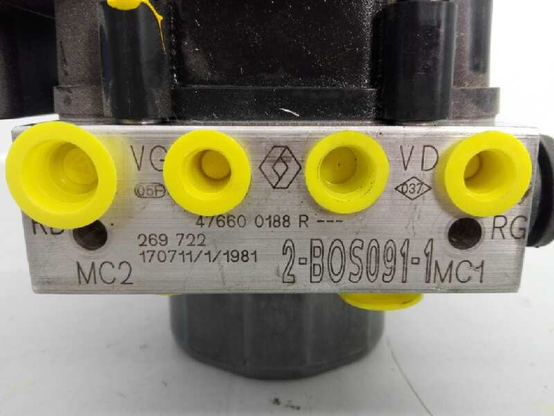 Recambio de abs para renault captur zen referencia OEM IAM 476600188R 17071111981 P3-A8-17-4