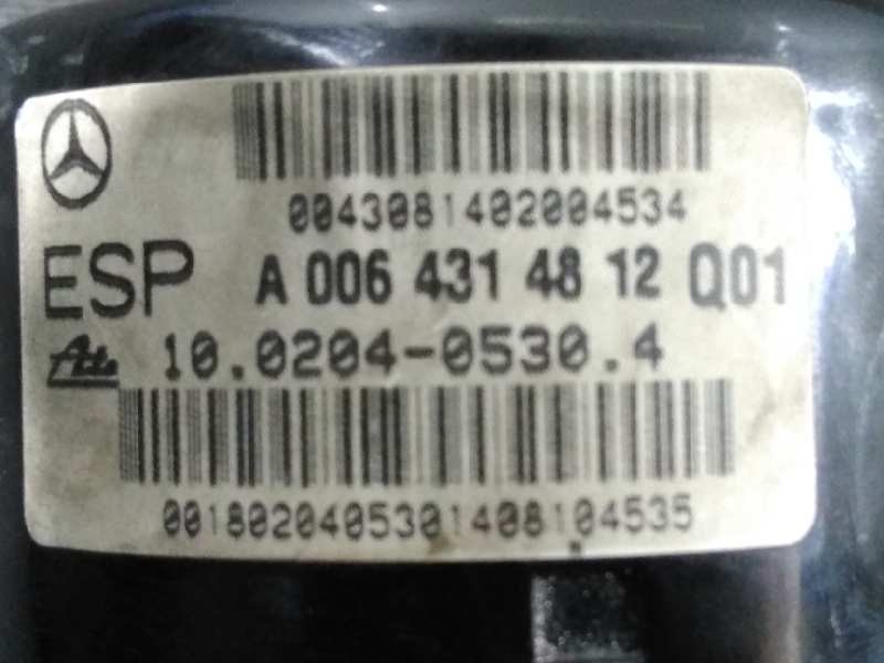 Recambio de abs para mercedes-benz clase clc (cl203) clc 220 cdi (la) (203.708) referencia OEM IAM A0064314812 10020405304 P3-A8