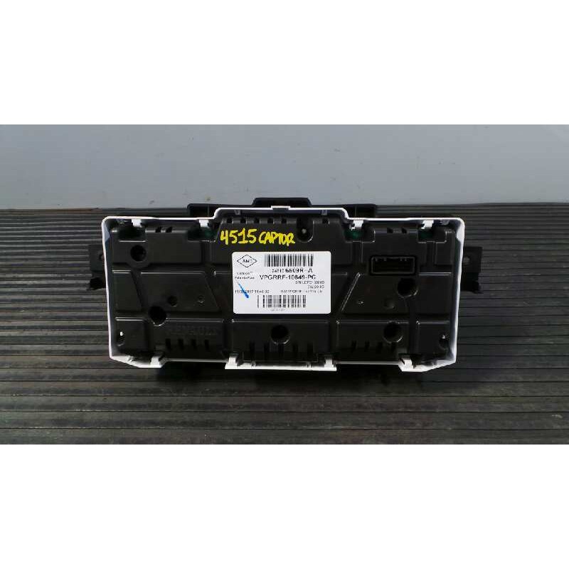 Recambio de cuadro instrumentos para renault captur zen referencia OEM IAM 248106509R  E1-A1-47-4