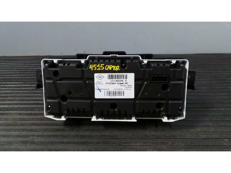 Recambio de cuadro instrumentos para renault captur zen referencia OEM IAM 248106509R  E1-A1-47-4