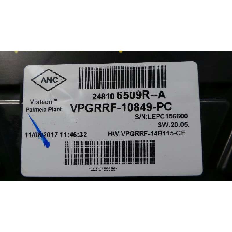Recambio de cuadro instrumentos para renault captur zen referencia OEM IAM 248106509R  E1-A1-47-4