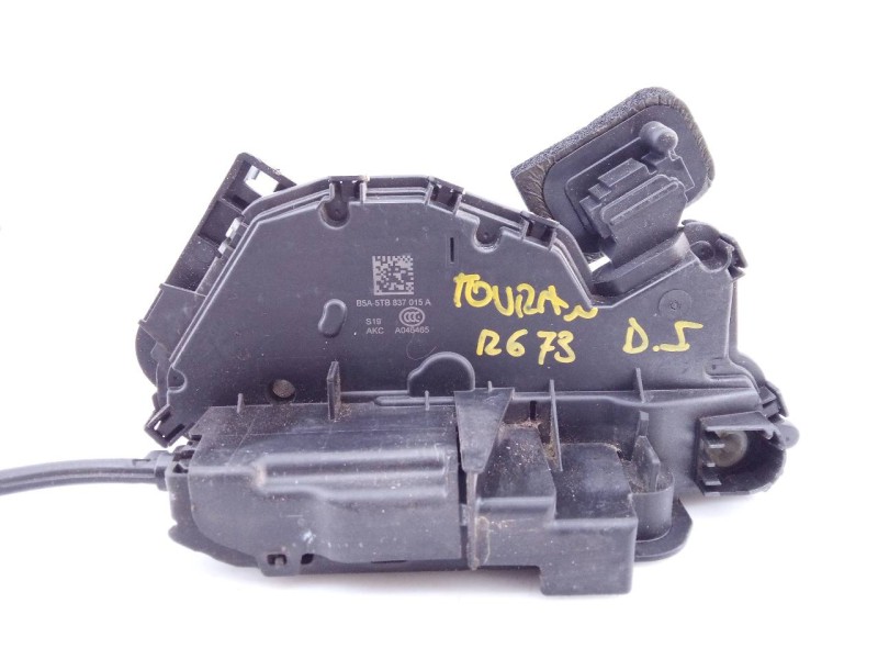 Recambio de cerradura puerta delantera izquierda para volkswagen touran (5t1) advance bmt referencia OEM IAM 5TB837015A  E1-A5-3