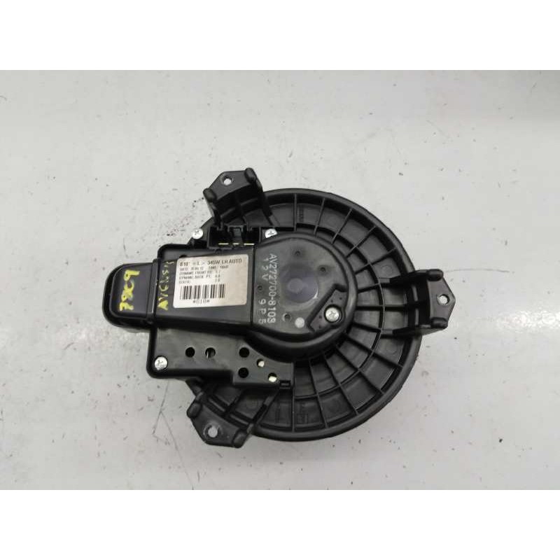 Recambio de ventilador calefaccion para toyota avensis (t27) advance referencia OEM IAM AV2727008103  E3-B2-19-4