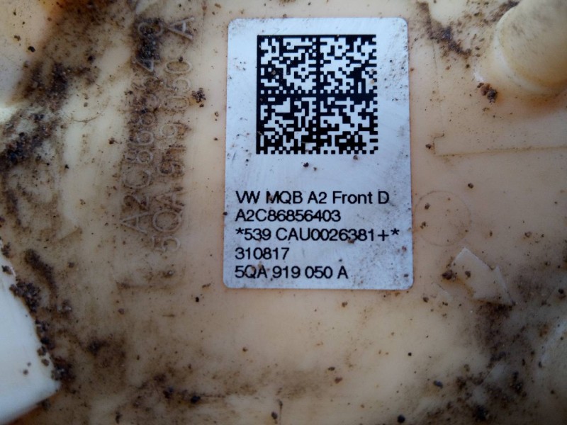 Recambio de aforador para volkswagen tiguan advance bmt referencia OEM IAM 5QA919050A  P3-A6-2-4