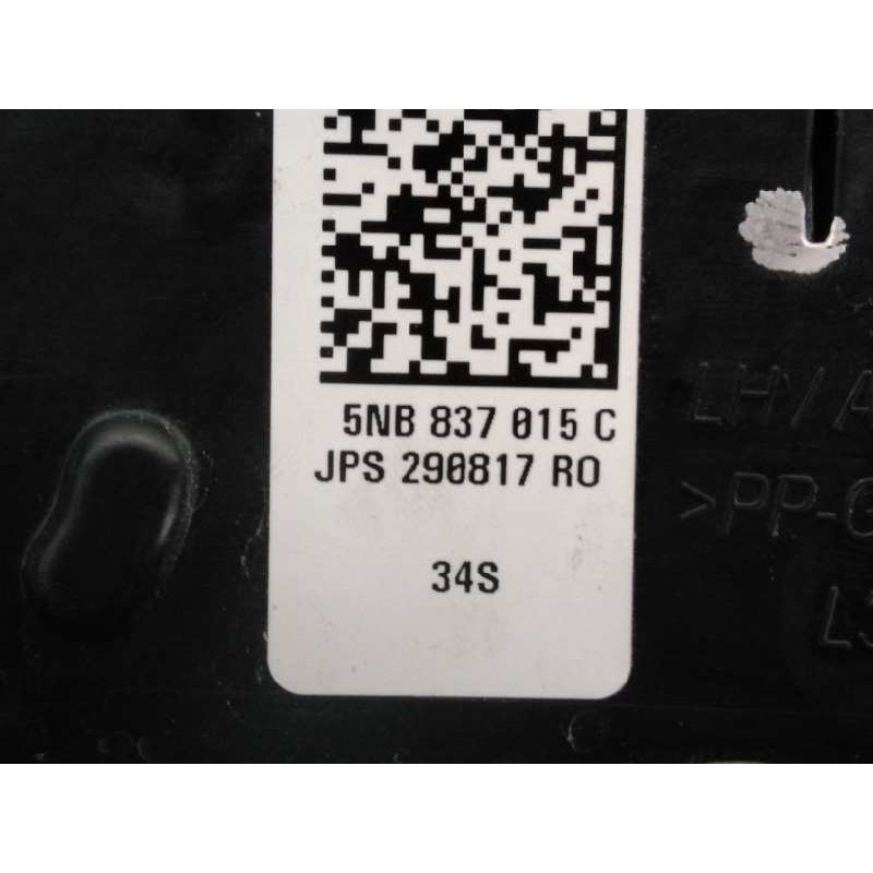 Recambio de cerradura puerta delantera izquierda para volkswagen tiguan advance bmt referencia OEM IAM 5NB837015C 290817 E1-B6-5