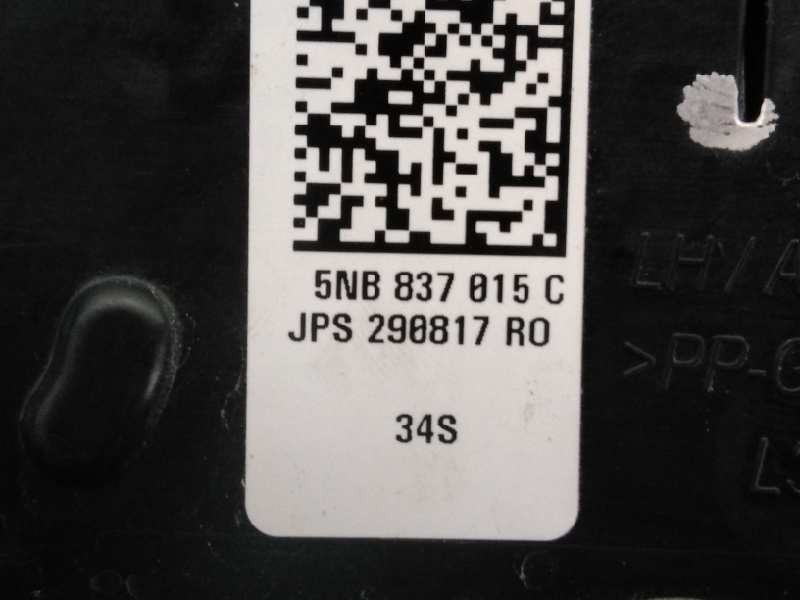 Recambio de cerradura puerta delantera izquierda para volkswagen tiguan advance bmt referencia OEM IAM 5NB837015C 290817 E1-B6-5