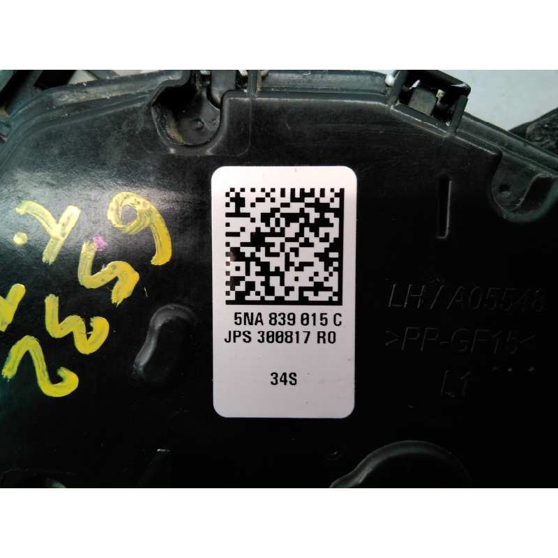 Recambio de cerradura puerta trasera izquierda para volkswagen tiguan advance bmt referencia OEM IAM 5NA839815C  E1-B6-32-3