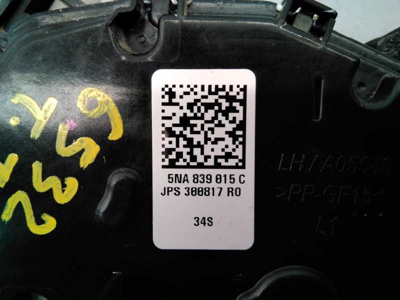Recambio de cerradura puerta trasera izquierda para volkswagen tiguan advance bmt referencia OEM IAM 5NA839815C  E1-B6-32-3