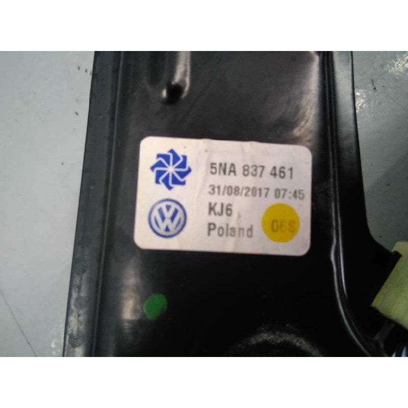 Recambio de elevalunas delantero izquierdo para volkswagen tiguan advance bmt referencia OEM IAM 5Q0959802C 5NA837461 E1-B6-55-1