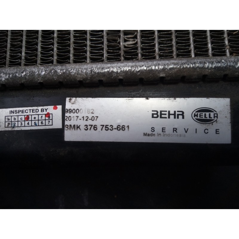 Recambio de radiador agua para mitsubishi montero (v80/v90) 3.2 di-d intense (3-ptas.) referencia OEM IAM 8MK376753661  P2-B6-8