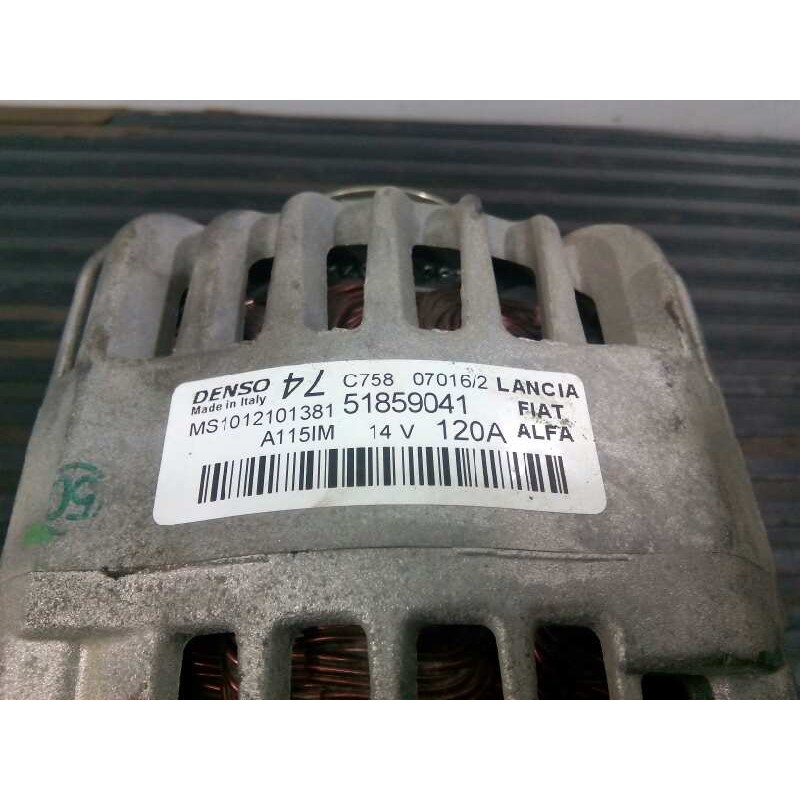 Recambio de alternador para ford ka (ccu) urban referencia OEM IAM 51859041 MS101210113816 P3-B5-24-3