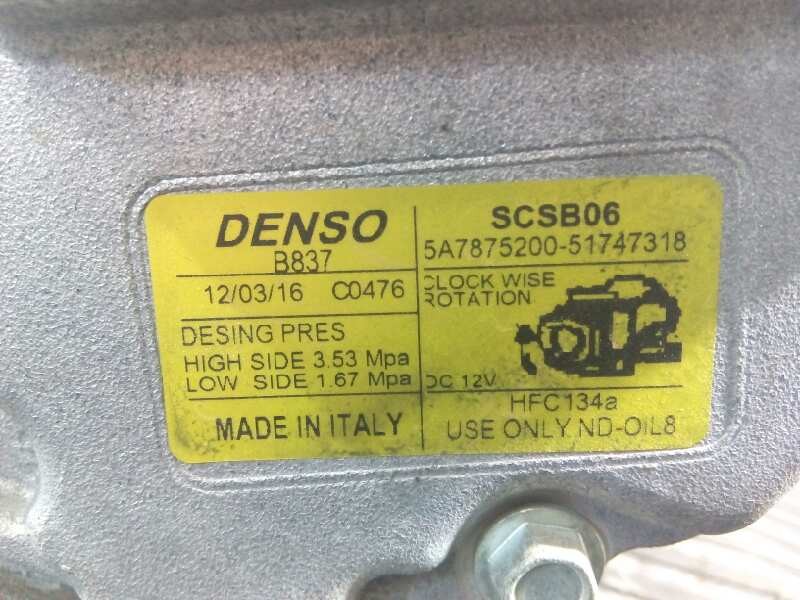 Recambio de compresor aire acondicionado para ford ka (ccu) urban referencia OEM IAM 5A7875200  P3-A1-35-5