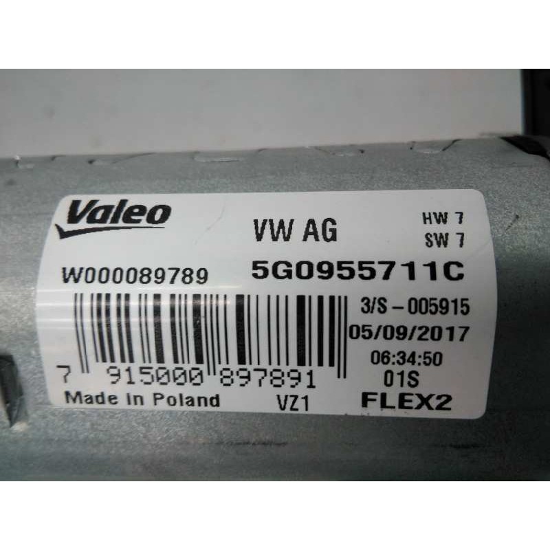 Recambio de motor limpia trasero para volkswagen tiguan advance bmt referencia OEM IAM 5G0955711C  E1-B6-32-3