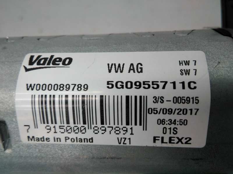 Recambio de motor limpia trasero para volkswagen tiguan advance bmt referencia OEM IAM 5G0955711C  E1-B6-32-3