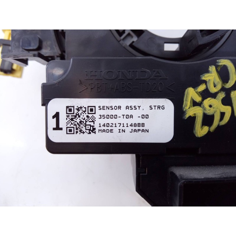 Recambio de anillo airbag para honda cr-v elegance 4x2 referencia OEM IAM 35000T0A 1402171148BB E3-B5-13-1