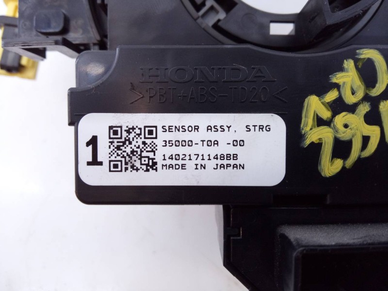 Recambio de anillo airbag para honda cr-v elegance 4x2 referencia OEM IAM 35000T0A 1402171148BB E3-B5-13-1