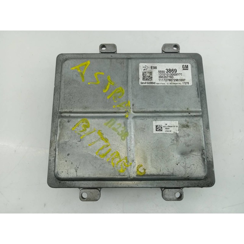 Recambio de centralita motor uce para opel astra k lim. 5türig dynamic start/stop referencia OEM IAM 55503869 395357783 E3-A5-19