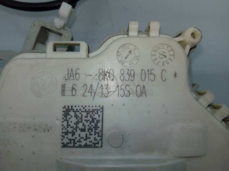 Recambio de cerradura puerta trasera izquierda para audi a4 ber. (b8) basis referencia OEM IAM 8K0839015C  E1-B6-12-2
